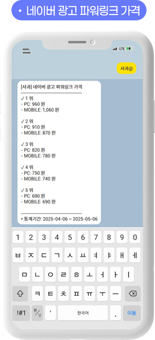 키워드 광고 데이터 분석 챗봇